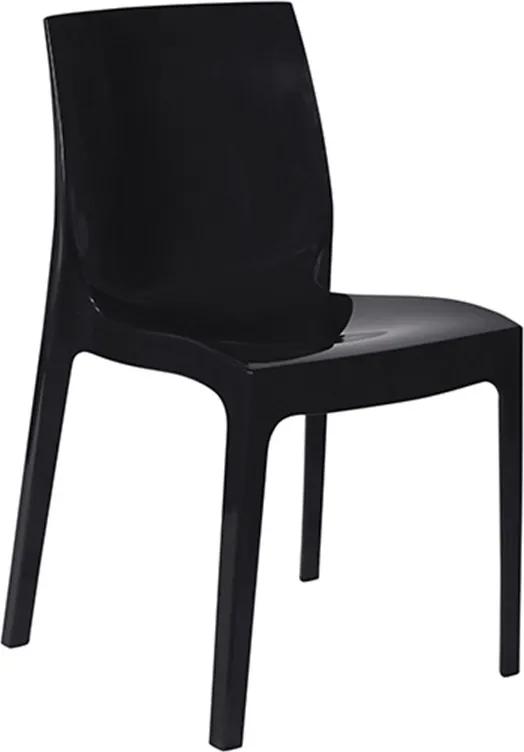 Cadeira em Polipropileno Preto