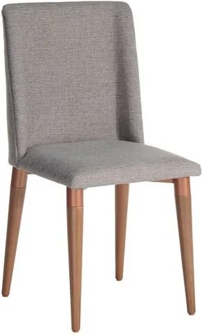 Cadeira de Jantar Nunna Linho Marrom - Wood Prime PV 32725