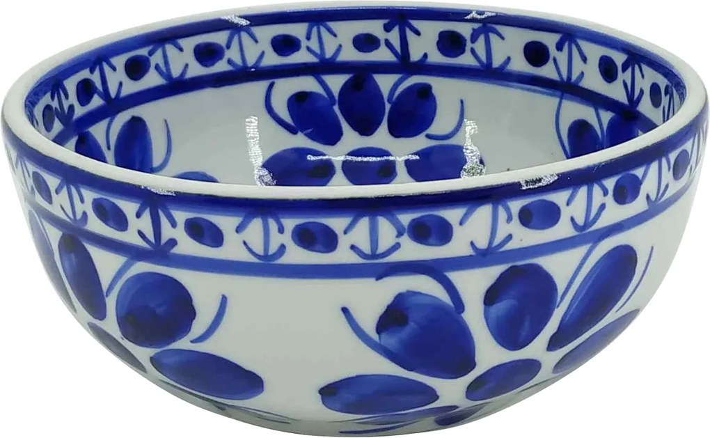 Tigela em Porcelana Azul Colonial 16 cm
