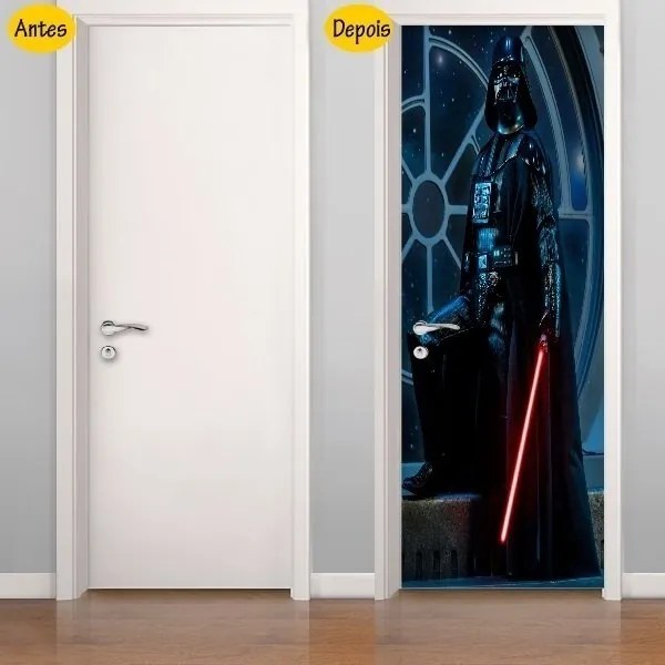 Adesivo De Porta Darth Vader (0,80m x 2,10m)