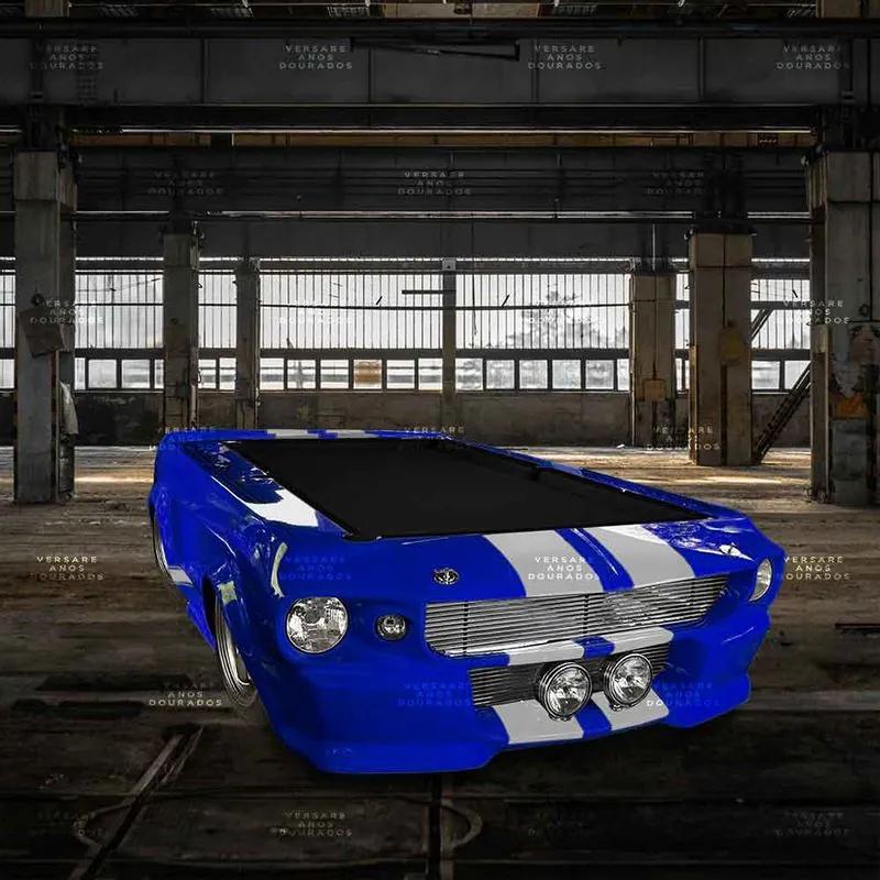 Mesa sinuca Mustang Grabber Blue