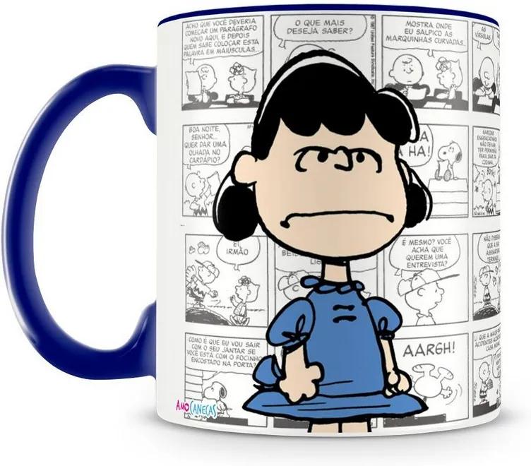 Caneca Personalizada Peanuts (Lucy)