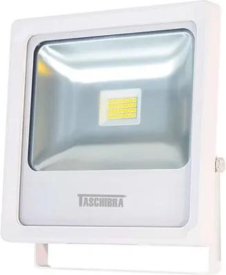 Refletor LED 18W 6500K em Alumínio Branco TR 20 Taschibra