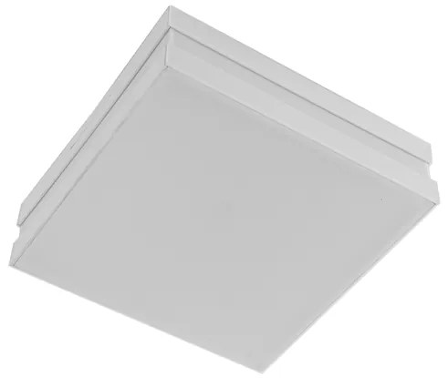 Plafon Led Sobrepor Quadrado 9W Branco Bilbao - LED BRANCO FRIO (6500K)