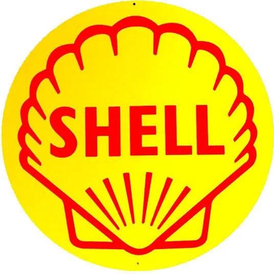 Placa Shell Redonda