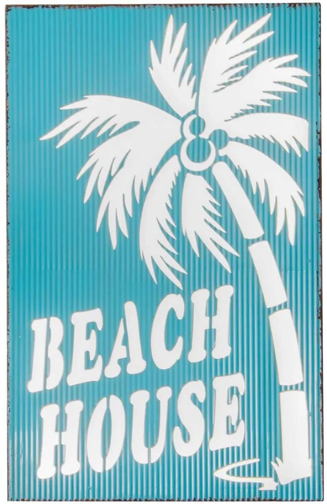 Placa Decorativa Beach House