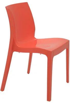 Cadeira Tramontina Alice Polida em Polipropileno Rosa Coral
