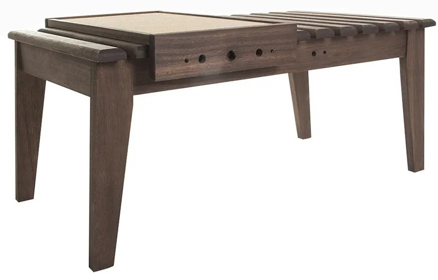 Mesa de Centro Madeira com Bandeja - Wood Prime MR 34620