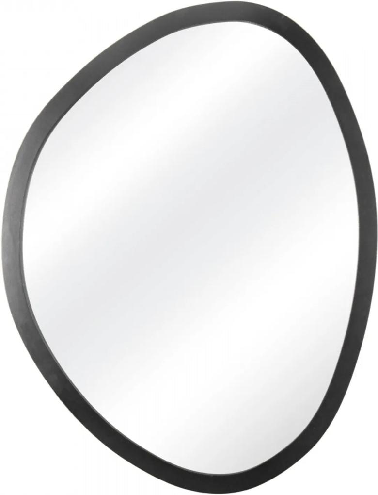 Espelho Decorativo Orgânico Preto 43X58 Cm