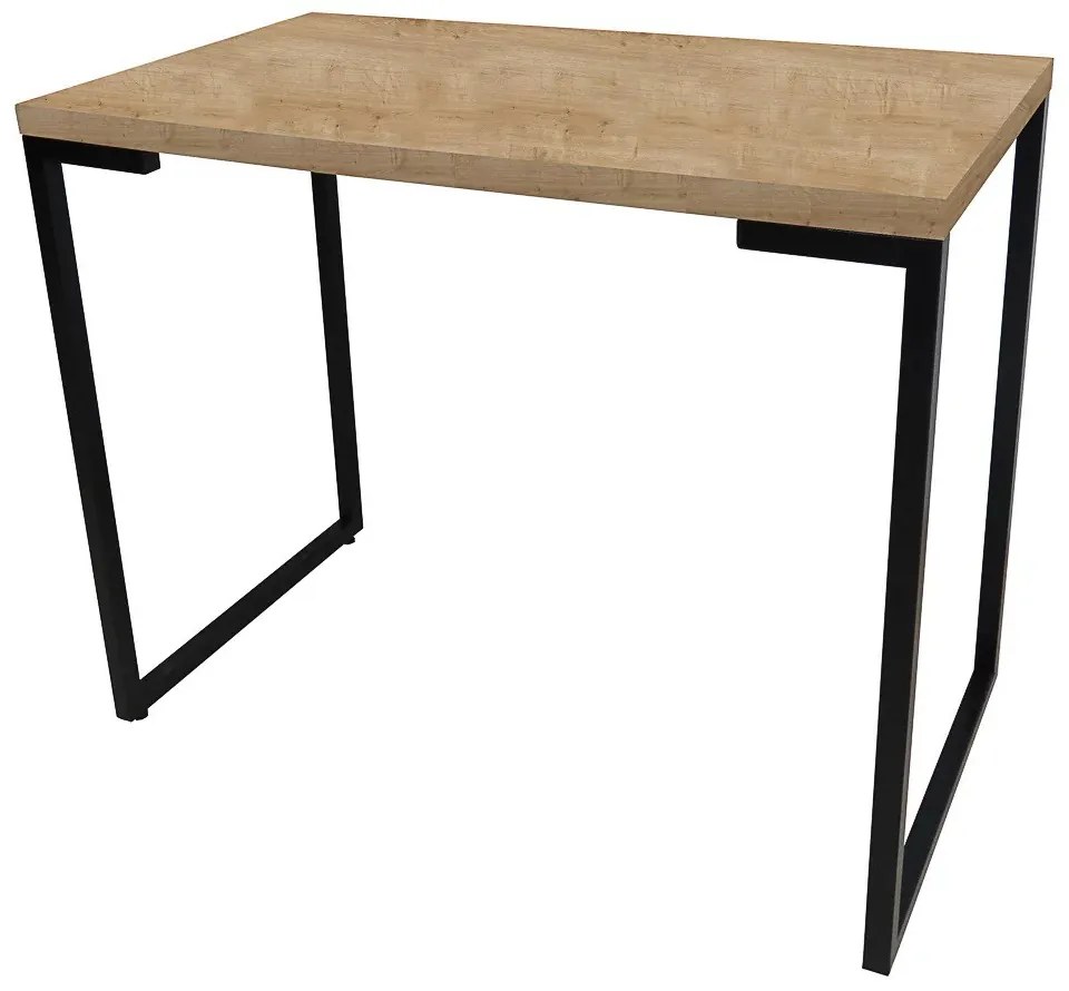 Mesa Para Computador Escrivaninha Industrial Porto 120cm Natural D'Rossi