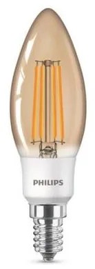 Lampada Led Vela Filamento E14 2,7w 300lm 180 2500k