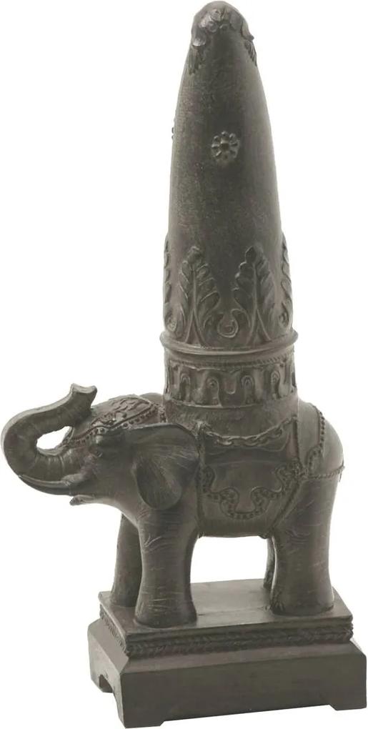 Estatueta Decorativa Elefante Tower