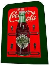 Porta Chaves de Madeira Coca Cola Drink