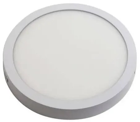 Plafon Led Sobrepor Branco 18W 22,5Cm Yamamura - LED BRANCO FRIO (6000K)