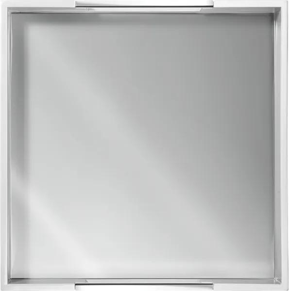 Bandeja Quadrada Branca com Espelho - Cor Branco Tramontina