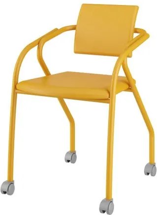Cadeira 1713 Cor Amarela Com Napa Amarela - 27685 Sun House