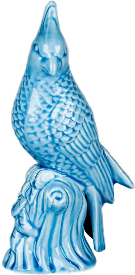 Pássaro Porcelana Azul