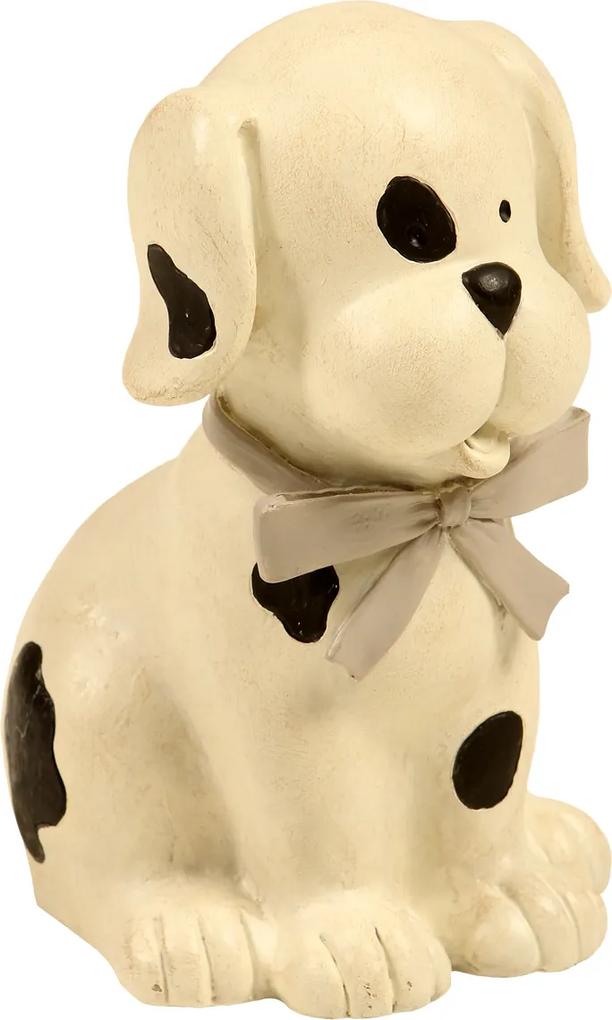 Estatueta Cachorro Pimpão - Branco