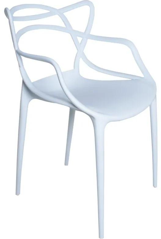Cadeira Decorativa Amsterdam Branco - Facthus
