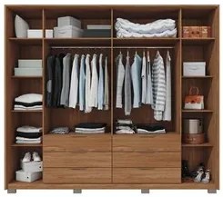 Guarda Roupa Casal 6 Portas Egidio C01 Buriti - Mpozenato
