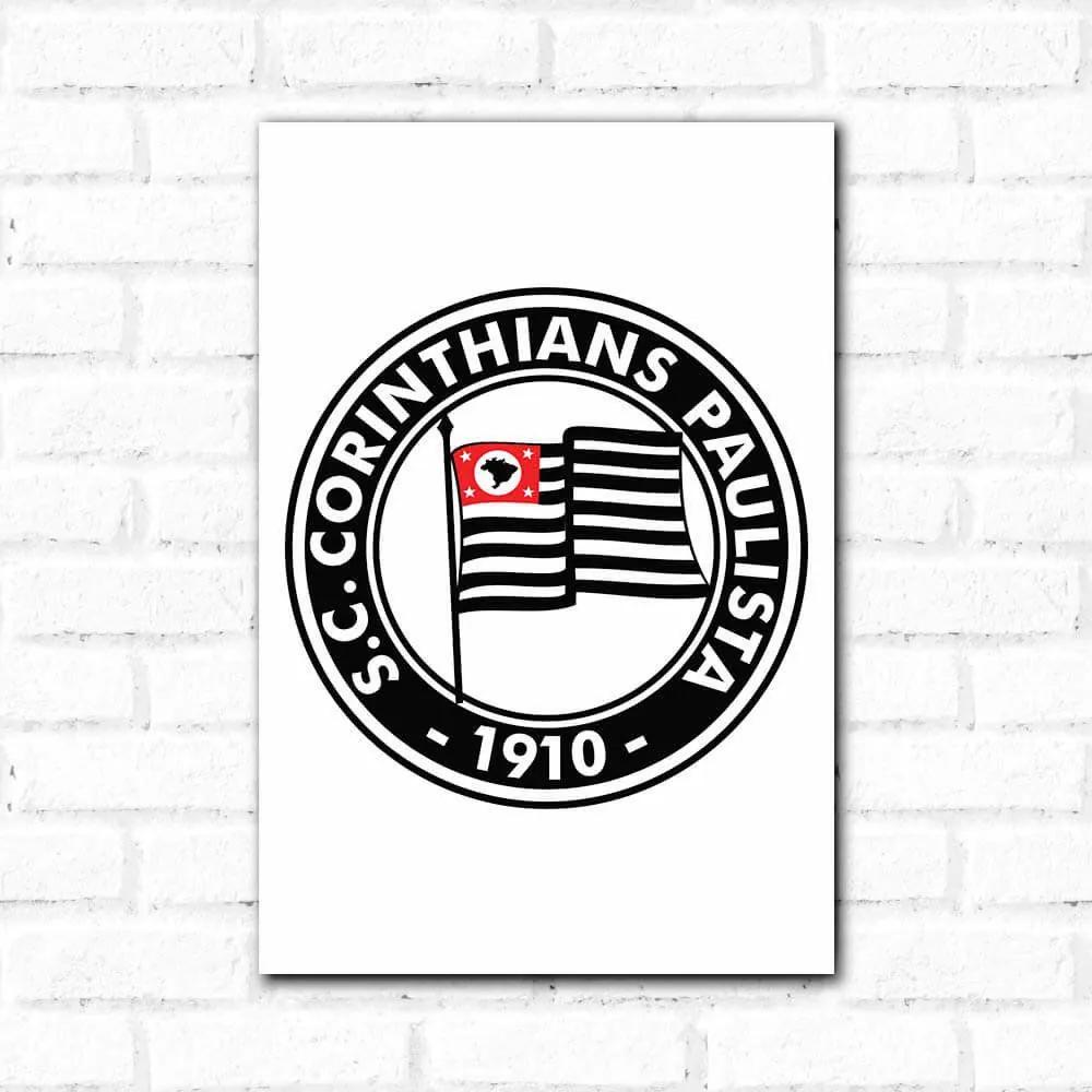 Corinthians - Placa Decorativa 1920