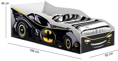Cama Carro Solteiro Black – Gabrielli Móveis
