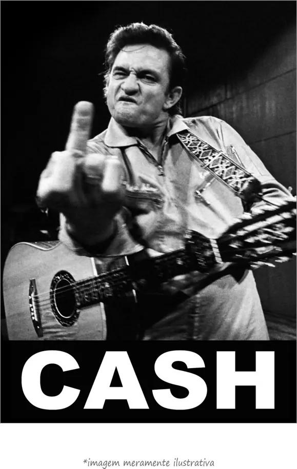 Poster Johnny Cash Em San Quentin (20x30cm, Apenas Impressão)