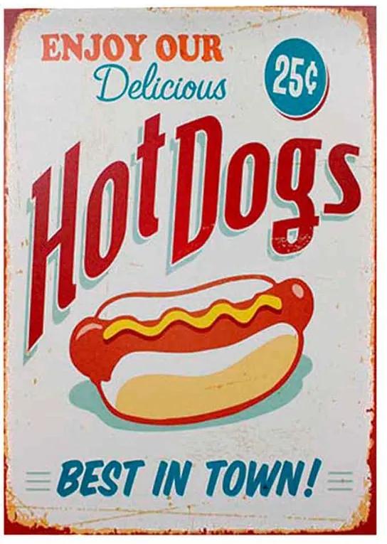 Quadro Tela Hot Dogs Fullway
