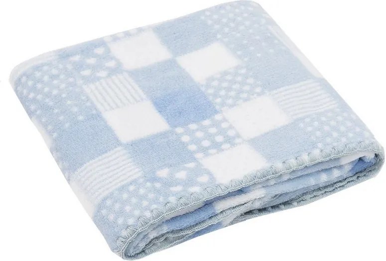 Cobertor Baby Microfibra 200g/m²- Azul - Camesa