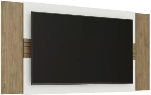 Painel Extensível para TVs até 60 Polegadas, Avelã com Off White, Versa