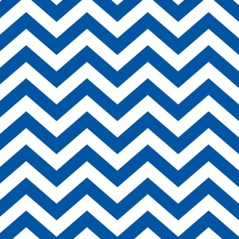 Papel de parede adesivo Chevron azul e branco