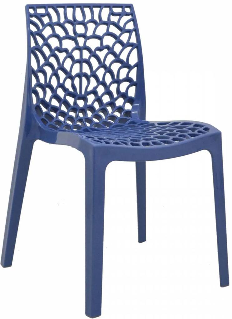 Cadeira Gruvyer Azul Or design