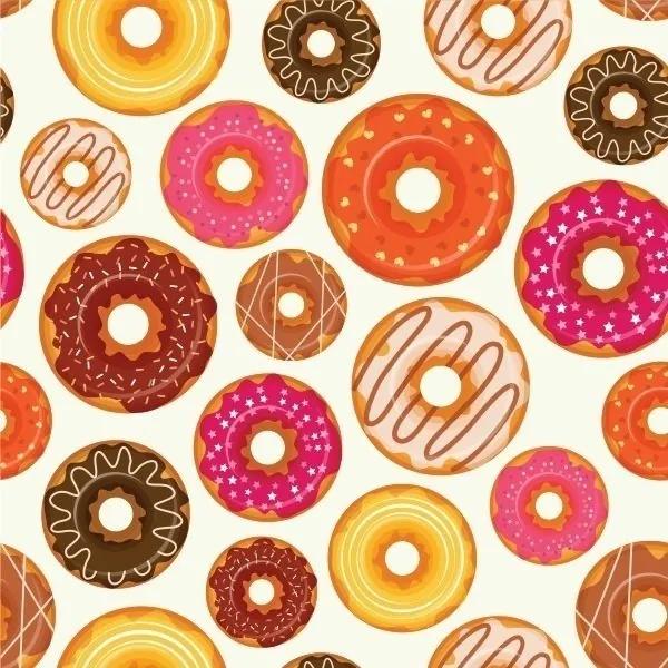Papel De Parede Adesivo Donuts (2,50m x 0,58m)