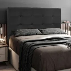 Cabeceira Cama Box Casal 140cm Safira Suede Preto Z51 - Mpozenato