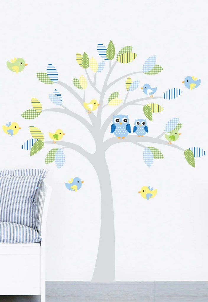 Adesivo Decorativo Stixx Candy Tree Menino Azul