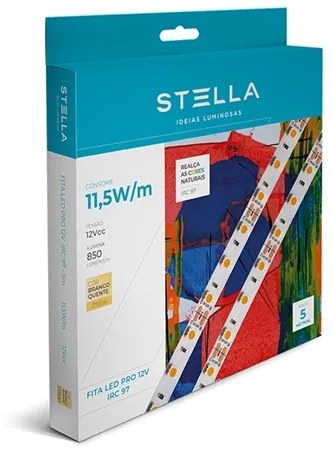 Fita De Led 11,5W Por Metro 12V 5M Evo - LED BRANCO NEUTRO (4000K)
