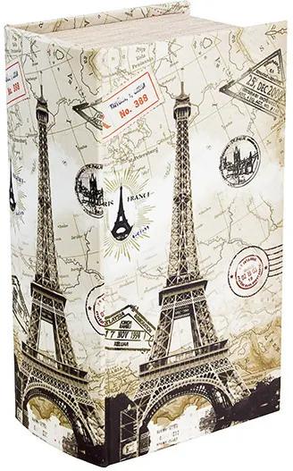 Caixa para Lenços de Seda Eiffel Carimbos
