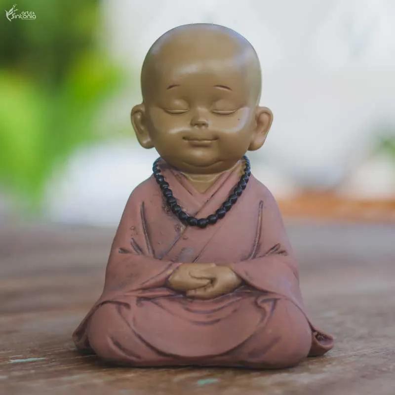 Monge Zen Meditando | Pastel