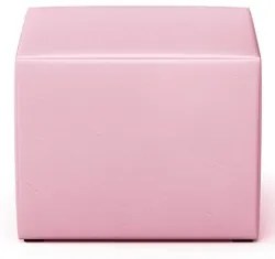 Poltrona de Amamentação Balanço e Puff Lucy P04 Sintético Rosa - Mpoze