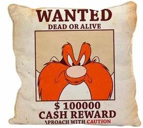 Almofada Eufrasino Procurado Wanted Looney Tunes