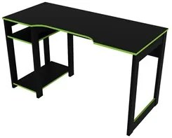 Mesa Para Computador Notebook Gamer ME4152 Preto/Verde - Tecno Mobili