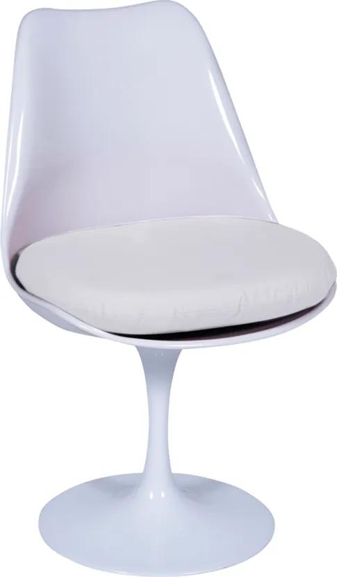 Cadeira Saarinen Tulipa Beta S/ Braço Branco