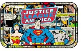 Placa de Metal Liga da Justiça Dc Comics