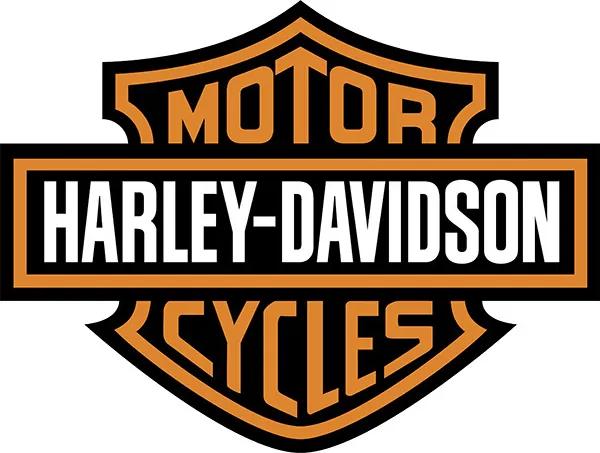 Placa Logo Harley Davidson
