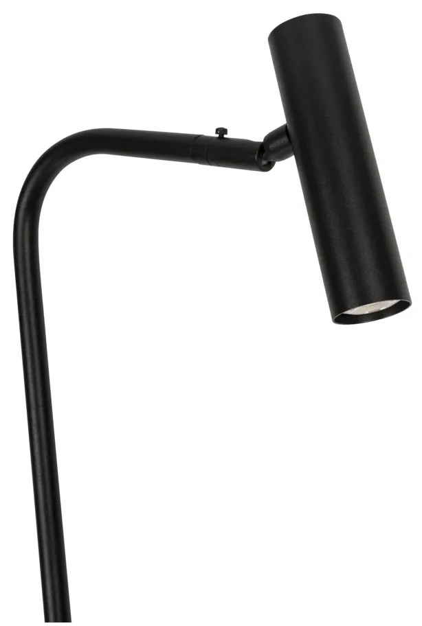 Luminária De Chão Jingle Articulada 25X50X153Cm 1Xmr11 - Usina 16926/1... (PT / DR-P - Preto Texturizado / Dourado Brilho Ploido)