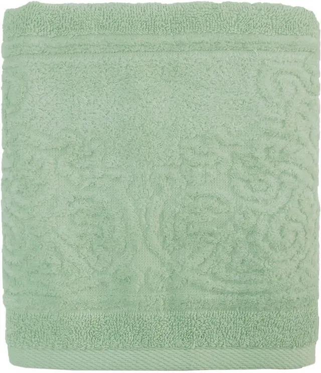 Toalha de Rosto Jacquard Confort - Verde Claro 9503 - Döhler