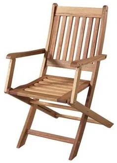 Cadeira Dobravel Com Braco Cor Stain Jatoba - 15555 Sun House