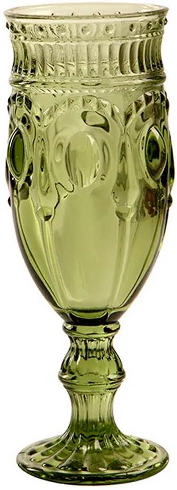 Taça de Champagne Jewelry Green