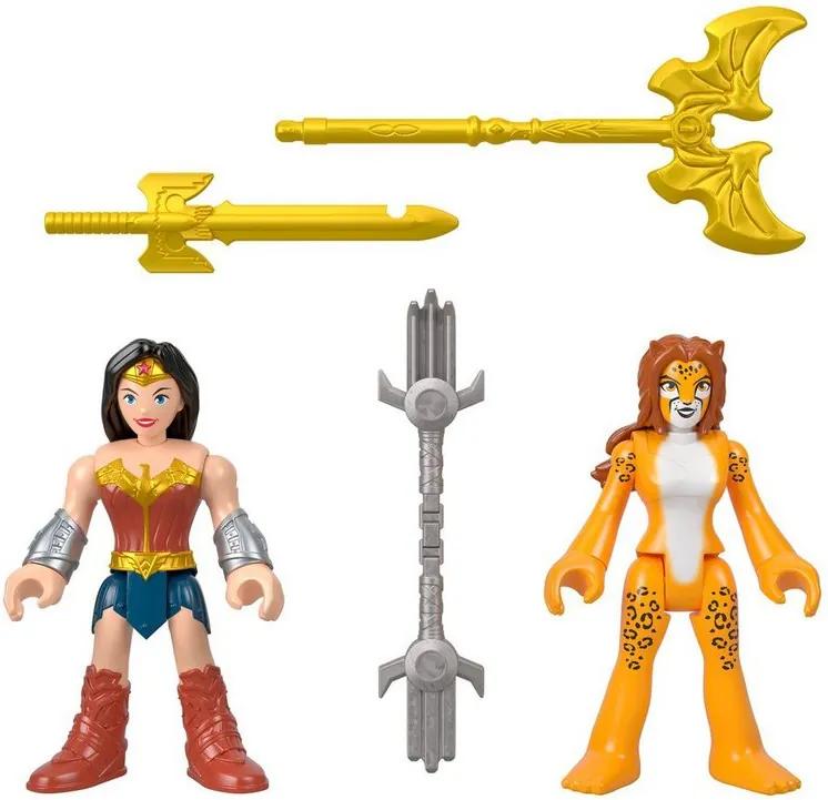 Imaginext DC Super Friends - Mulher Maravilha e Cheetah - Imaginext