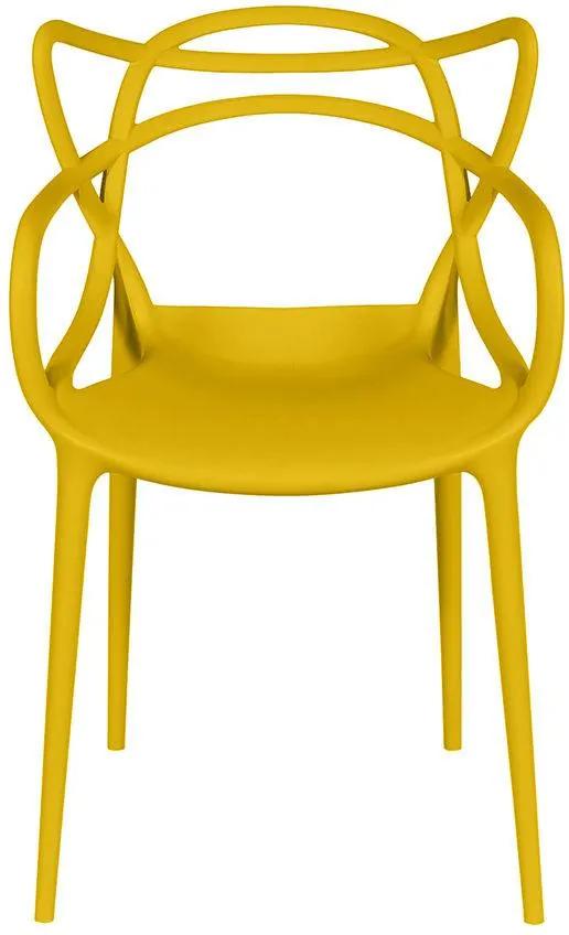 Cadeira Allegra Amarela PP Or Design